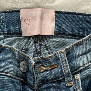 Revice High Rise Blue Denim Jeans